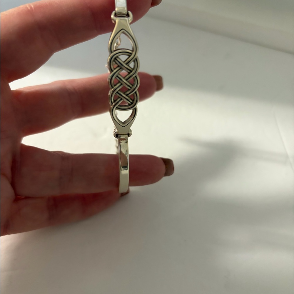 Brighton Interlock Braid Bar Silver Bracelet - image 5